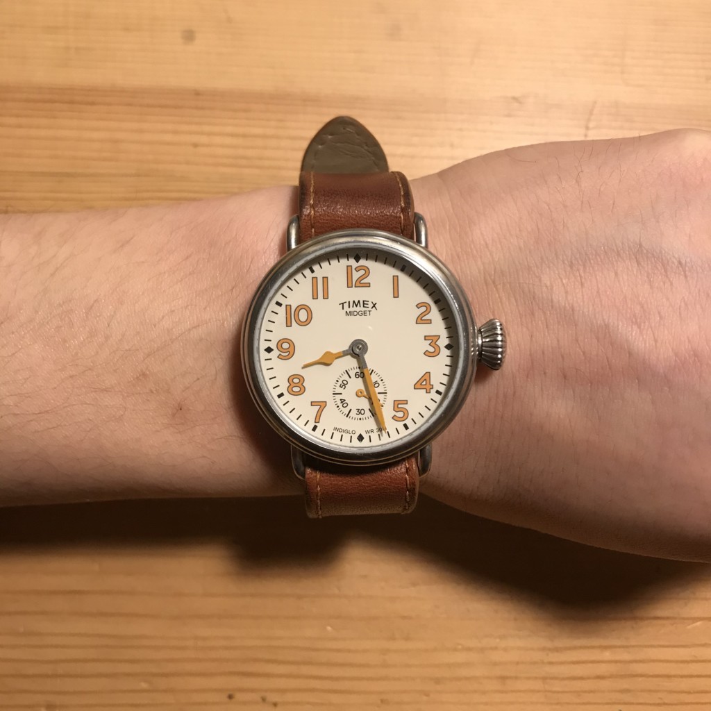 TIMEXの〈ミジェット〉のオススメポイント3つ。この時計を買った2年前 